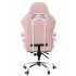 Вибромассажное кресло Calviano ASTI ULTIMATO pink fabric