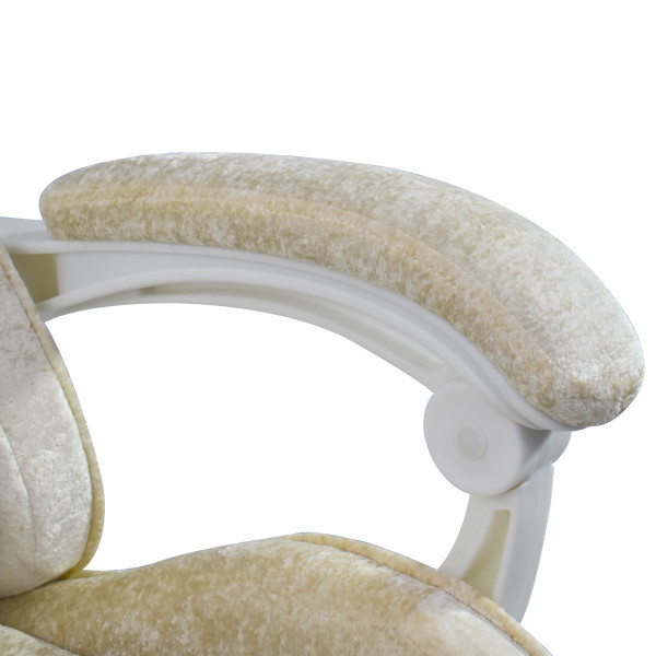 Вибромассажное кресло Calviano ASTI ULTIMATO beige fabric