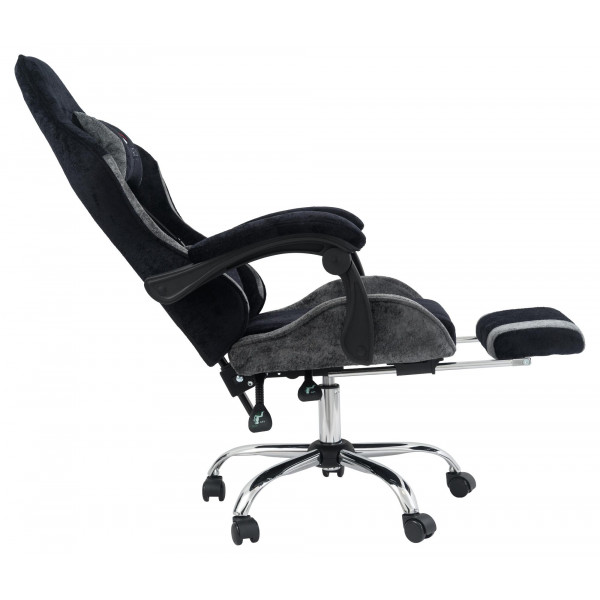 Вибромассажное кресло Calviano AVANTI ULTIMATO Black-Grey fabric
