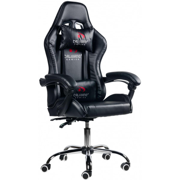 Вибромассажное кресло Calviano ASTI ULTIMATO total black