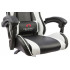 Вибромассажное кресло Calviano ASTI ULTIMATO black/white/black