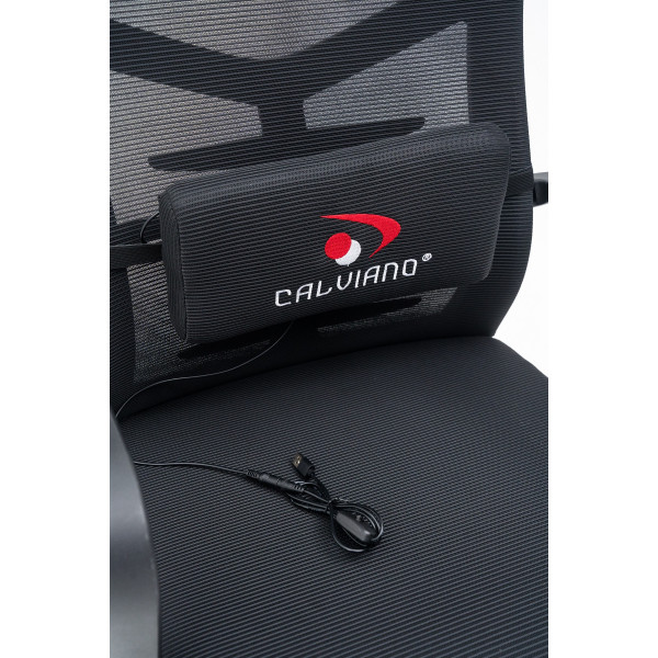 Вибромассажное кресло Calviano Milan Air Black