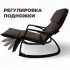 Кресло-качалка Calviano Comfort 1 коричневое PU