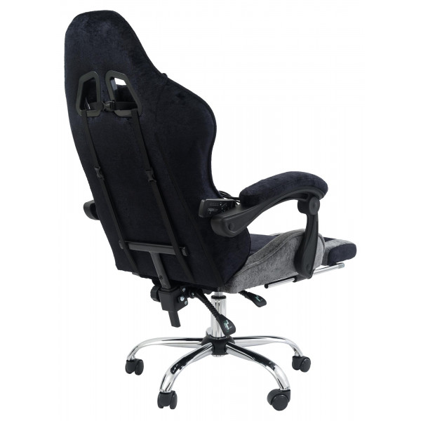 Вибромассажное кресло Calviano AVANTI ULTIMATO Black-Grey fabric
