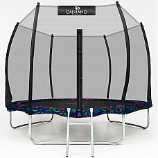 Батут пружинный с защитной сеткой Calviano 312 см - 10ft OUTSIDE master smile
