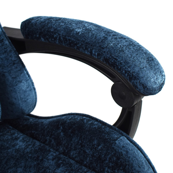 Вибромассажное кресло Calviano AVANTI ULTIMATO blue fabric
