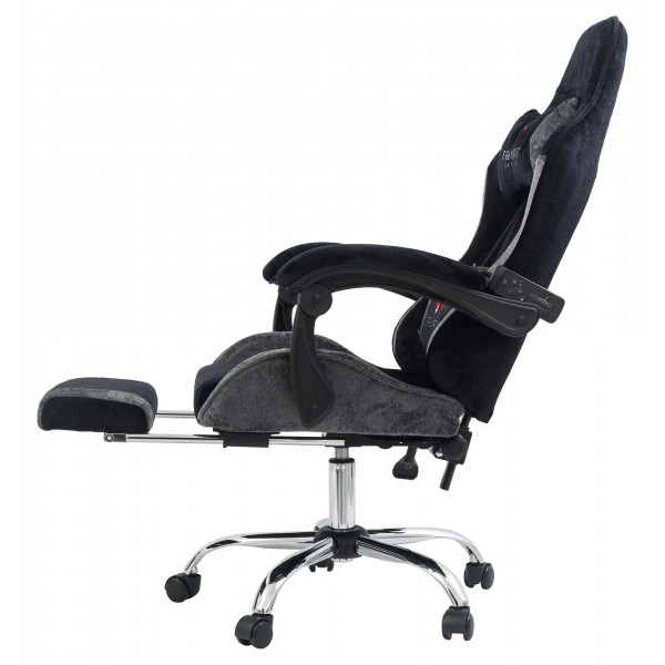 Вибромассажное кресло Calviano AVANTI ULTIMATO Black-Grey fabric
