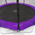Батут пружинный с защитной сеткой Calviano 252 см - 8ft OUTSIDE master purple