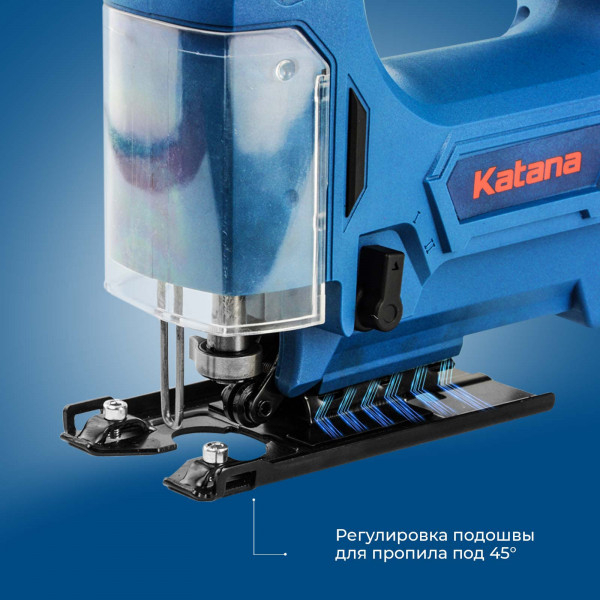 KATANA KAL8350.00 Лобзик аккумуляторный KATANA AL8350 (21В, пропил до 65мм, SDS, маятн. ход, подсветка, без АКБ и ЗУ)