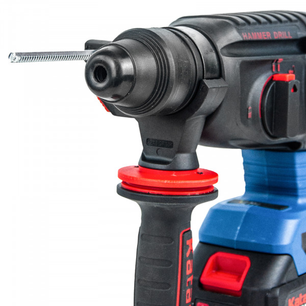KATANA KRH6501.00 Перфоратор аккумуляторный KATANA RH6501 (21В,1*4Ач, бесщеточный.,2,6 Дж,3 режима,SDS+,3 сверла,кейс)