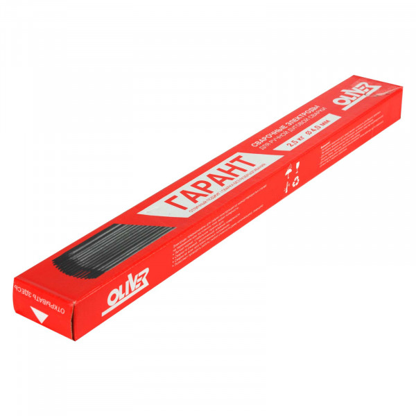 NO BRAND 4814380002075 Электроды Оливер ГАРАНТ-4,0 мм (упак. 2,5кг)
