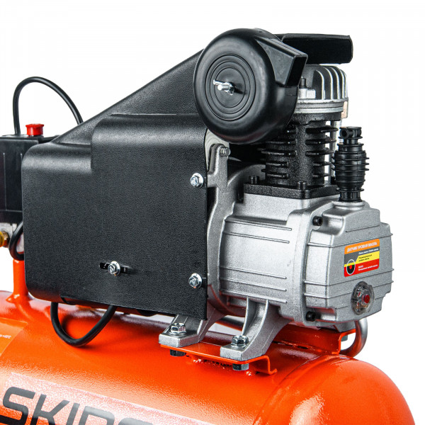 SKIPER SAR25S.00 Воздушный компрессор SKIPER AR25S (до 180 л/мин, 8 атм, 25 л, 230 В, 1.50 кВт)