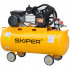 SKIPER SIBL3100V.00 Воздушный компрессор SKIPER IBL3100V (до 380 л/мин, 8 атм, 100 л, 230 В, 2.2 кВт)