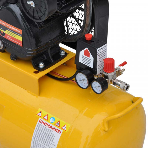 SKIPER SIBL3100V.00 Воздушный компрессор SKIPER IBL3100V (до 380 л/мин, 8 атм, 100 л, 230 В, 2.2 кВт)
