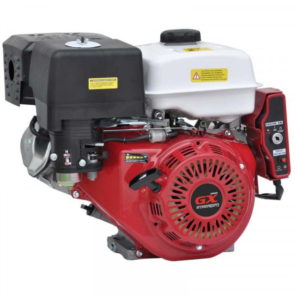 SKIPER SN190FE(SFT).00 Двигатель бензиновый SKIPER N190F/E(SFT) (электростартер) (16 л.с.,407 см3,шлиц вал диам.25ммх40мм)
