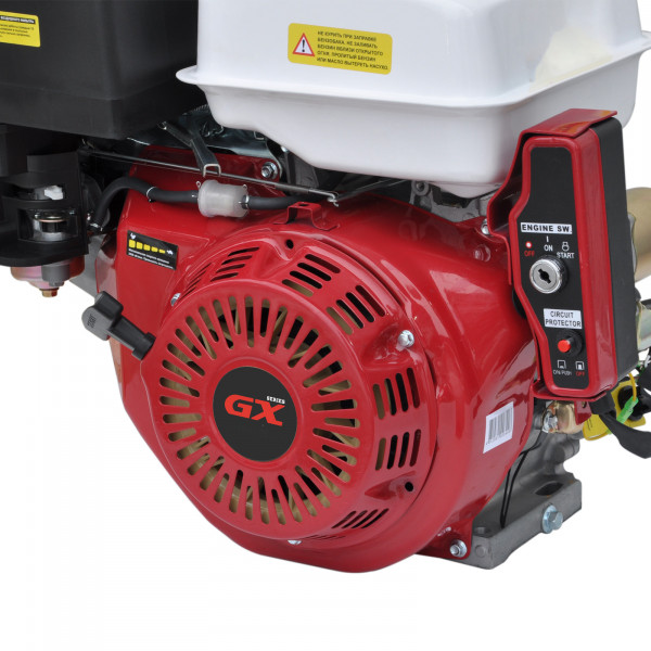 SKIPER SN190FE(SFT).00 Двигатель бензиновый SKIPER N190F/E(SFT) (электростартер) (16 л.с.,407 см3,шлиц вал диам.25ммх40мм)