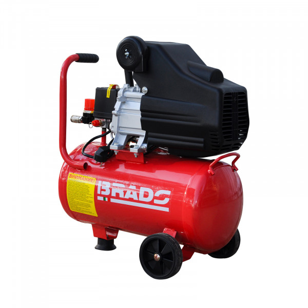 BRADO BAR25A.00 Воздушный компрессор BRADO AR25A (до 235 л/мин, 8 атм, 25 л, 230 В, 1.50 кВт)