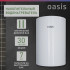 Oasis AS-30 Водонагреватель накопит. Oasis AS-30 (II нерж.бак, 30л, 2кВт, 20мм, УЗО, медный ТЭН)