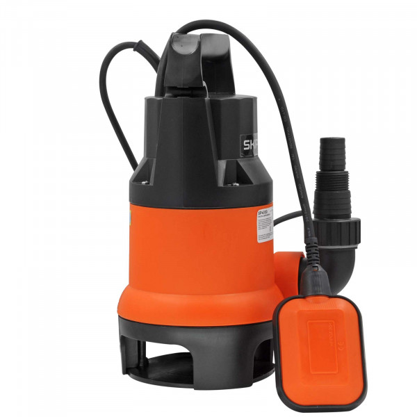 SKIPER SSP3100.00 Насос погружной Skiper SP3100 для слабозагрязнённой воды (550 Вт, 8500л/ч, напор 7 м, 1