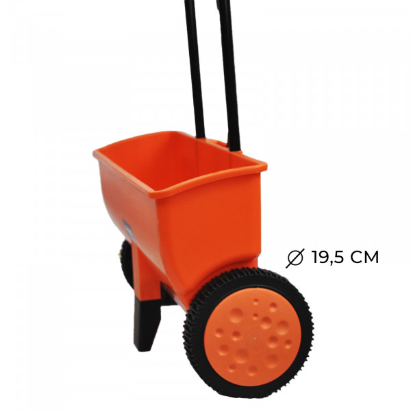 SKIPER SSR5000.00 Разбрасыватель-сеялка SKIPER SR5000 (шир. 47см, конт. 20л, 8+1 степеней регулировки)