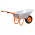 BRADO B1150.00 Тачка строительная BRADO 1x150 OPTIMA (до 150л, до 250 кг, 1х4.00-8, пневмо , ось  16*125)