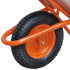 BRADO B130expertPRO.00 Тачка строительная BRADO 130 expert PRO  (до 130 л, до 300 кг, 1x4.00-8, пневмо, ось 16*100)