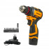 KATANA KCD2000.00 Дрель-шуруповерт аккумуляторный Katana CD2000 в кор.(бесщет.,12В,1 акк,1,5 А/ч Li-ion, 2 ск, 40 Нм)