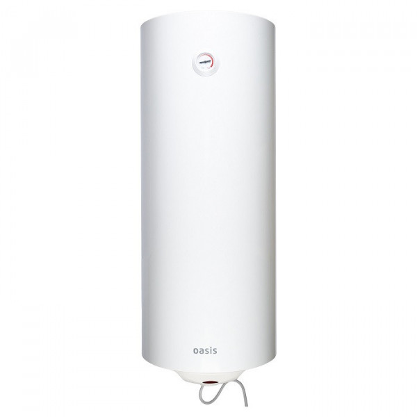 Oasis MS-80 Водонагреватель накопит. Oasis MS-80 (SLIM, УЗО, 1500Вт, 80л, верт., медный ТЭН, 38,5x103см, эмаль)