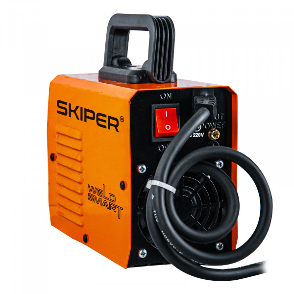 SKIPER SK-MMA-225-1.00 Инвертор сварочный SKIPER MMA-225-1 (20-225 А; регул.ARC FORCE; LED-дисплей; эл. диам. 1.6-4.0 мм)