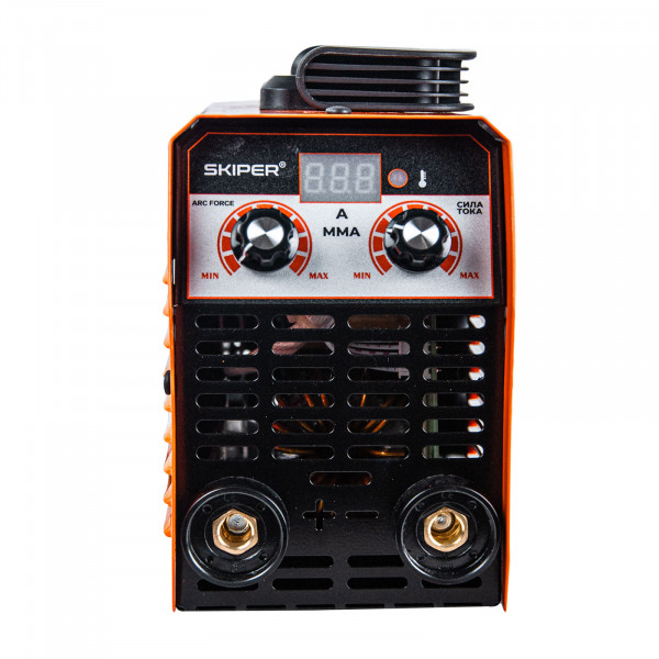 SKIPER SK-MMA-225-1.00 Инвертор сварочный SKIPER MMA-225-1 (20-225 А; регул.ARC FORCE; LED-дисплей; эл. диам. 1.6-4.0 мм)