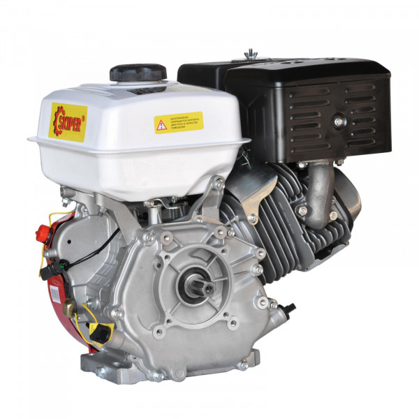 SKIPER SN190F(SFT).00 Двигатель бензиновый SKIPER N190F(SFT) (16 л.с., 407 см3, шлицевой вал диам. 25мм х40мм)