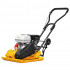 SKIPER SС120HW.00 Виброплита SKIPER C120H-W  (Honda GX200, 6.5л.с., плита 58х50см., 20кН, 35м/мин, колёса)