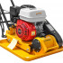 SKIPER SС120HW.00 Виброплита SKIPER C120H-W  (Honda GX200, 6.5л.с., плита 58х50см., 20кН, 35м/мин, колёса)
