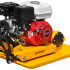 SKIPER SС120HW.00 Виброплита SKIPER C120H-W  (Honda GX200, 6.5л.с., плита 58х50см., 20кН, 35м/мин, колёса)