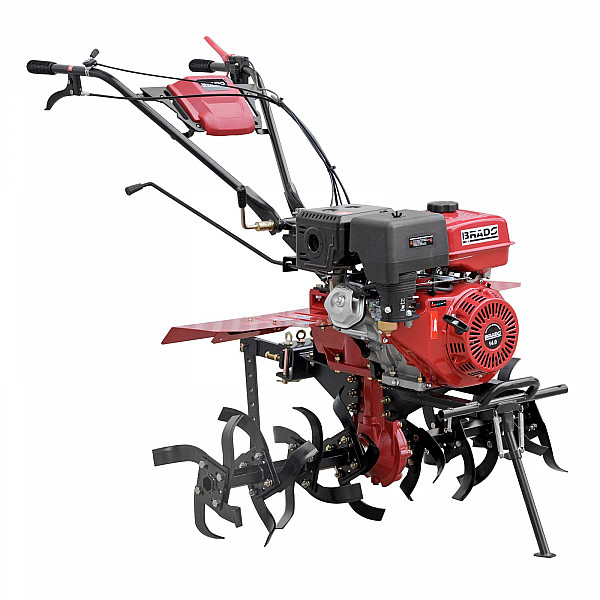 BRADO BGM1400S.00 Культиватор BRADO GM-1400S (14 л.с, без ВОМ, пон.пер, 3+1, без колёс)