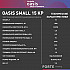Oasis 15 KP Водонагреватель накопит. Oasis 15 KP (1,5кВт, 15л, 8бар, эмаль, клапан, до 48ч, верхнее подключ.)