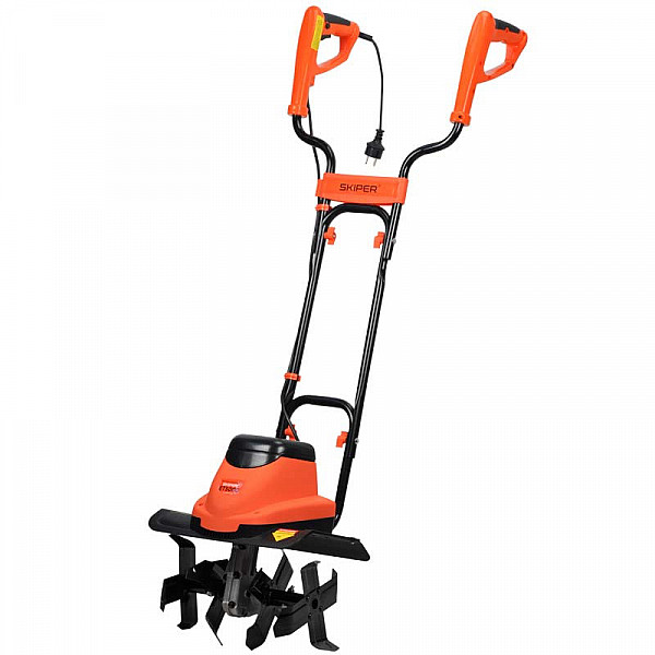 SKIPER SET5000.00 Культиватор электрический SKIPER ET5000 (1200Вт, 380об/мин, шир. 36см, глуб. 22см)