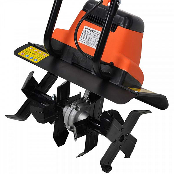SKIPER SET5000.00 Культиватор электрический SKIPER ET5000 (1200Вт, 380об/мин, шир. 36см, глуб. 22см)
