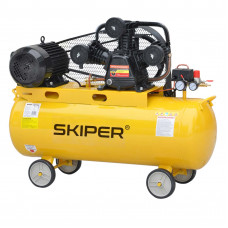 Воздушный компрессор SKIPER IBL3100X (до 600 л/мин, 10 атм, 100 л, 230 В, 3.0 кВт)