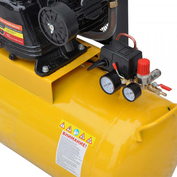 SKIPER SIBL3100X.00 Воздушный компрессор SKIPER IBL3100X (до 600 л/мин, 10 атм, 100 л, 230 В, 3.0 кВт)