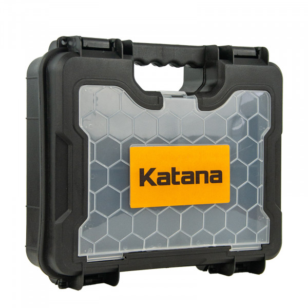 KATANA KCD2600.00 Дрель-шуруповерт аккумуляторный Katana CD2600 в кейсе(бесщет.,12В,2 акк,1,5 А/ч Li-ion, 2 ск,40 Нм)