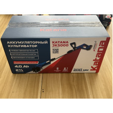 Культиватор аккумуляторный KATANA JK5000 (бесщеточный двигатель, глубина обработки 170мм, 1х4Ач)