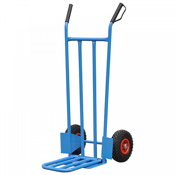 SKIPER 2000150310019 Тачка SKIPER HT1893 (до 200кг, пневмо, откидная платформа)