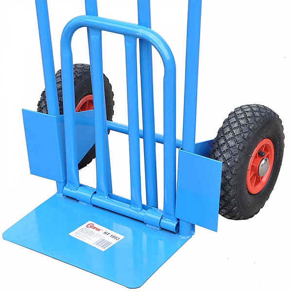 SKIPER 2000150310019 Тачка SKIPER HT1893 (до 200кг, пневмо, откидная платформа)