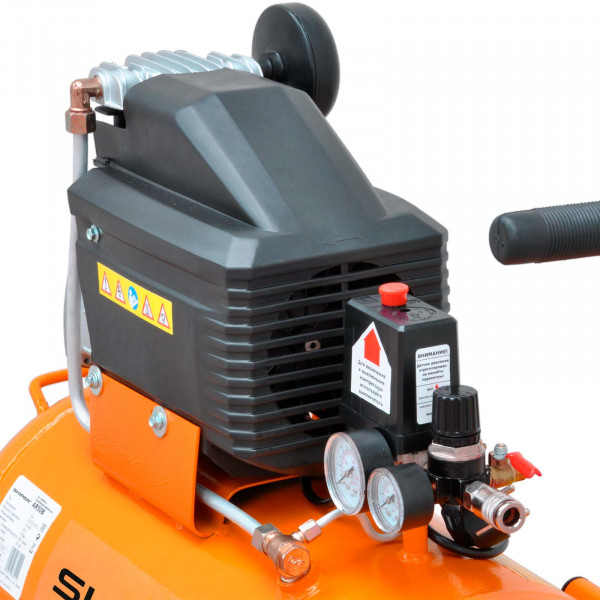 SKIPER SAR50B.01 Воздушный компрессор SKIPER AR50B (до 260 л/мин, 8 атм, 50 л, 230 В, 1.80 кВт)