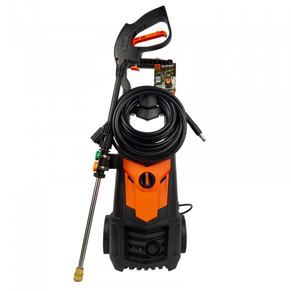 SKIPER SPM135.00 Мойка высокого давления SKIPER PM-135 (1650Вт; 135 Бар; 8м шланг; 5,7кг; алюм.помпа; самовсасыв.)