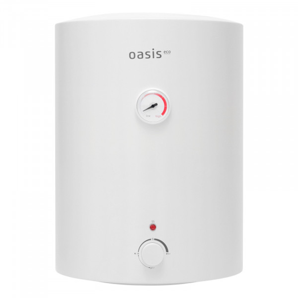 OASIS ECO VR-30 Водонагреватель накопит. Oasis VR-30 (1500Вт, 30л, медный ТЭН, до 48ч, эмаль)