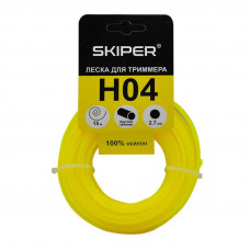 Леска SKIPER H04 (ф 2.7 мм х 15 м кругл. сеч., желт.)