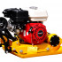 SKIPER SC60HWM.00 Виброплита SKIPER C60H-WM (Honda GX160, 5.5л.с., плита 53х37см., 11кН, 25м/мин, рез. ковр, колёса)