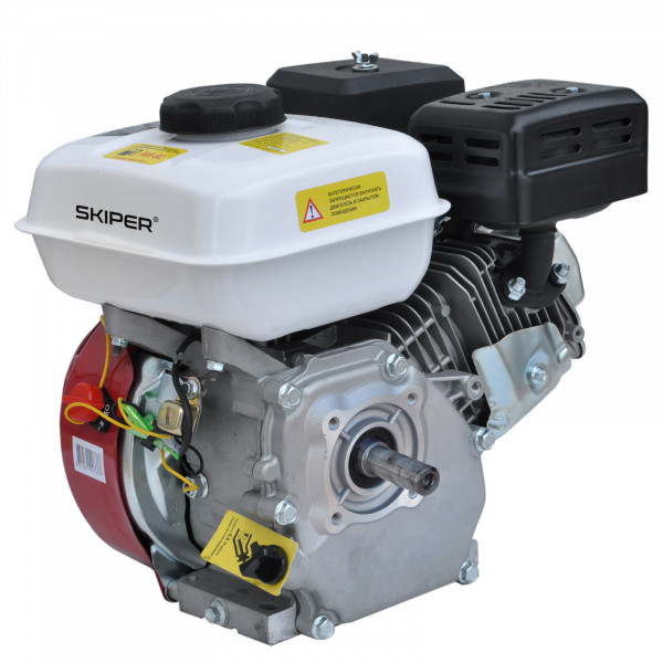 SKIPER SN170F(K).00 Двигатель бензиновый SKIPER N170F(K) (8 л.с., 210 см3, вал диам. 20мм х50мм, шпонка  5мм)